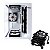 Gabinete Gamer Aquário Cubo Branco Lateral e Frente Vidro + Kit 4 Cooler Fans RGB Ktrok 120X120mm Silencioso 1200 RPM - Imagem 1
