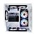 Gabinete Gamer Aquário Cubo Branco Lateral e Frente Vidro + Kit 4 Cooler Fans RGB Ktrok 120X120mm Silencioso 1200 RPM - Imagem 5