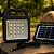 Conjunto Solar Portátil de Emergência C/ Painel Solar 6V 4W, 3 Lâmpadas LED e Rádio FM Urbantek - Imagem 9