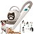 Máquina De Tosa Para Pets Cães e Gatos 7 Em 1 Com Aspirador - Imagem 1