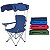 Cadeira Camping Praia Pesca Portátil Dobrável Com Teto e Porta Copos Suporta até 150Kg - Imagem 4