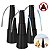 Kit 3 Aparelhos Ventiladores de Mesa Portáteis Espanta Mosca com Função Repelente - Imagem 1