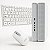 Computador Slim Branco MultiPC Intel i3 6ª Geração RAM 8GB SSD 256GB Windows 11+ Kit Teclado e Mouse - Imagem 1