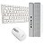 Computador Completo MultiPc SlimDesk Branco i3 6ª Geração 8GB SSD 512GB  + Kit Office Sem Fio - Imagem 1