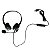 Headset USB Profissional KT-U36E com Cancelamento de Ruído e Microfone Ajustável - Imagem 3