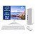 Computador MultiPc Completo Slim Branco I3 6ª Geração 4GB SSD 120GB Win11 C/ Teclado e Mouse S/ Fio e Monitor 19 - Imagem 1