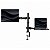 Suporte Articulado De Mesa Para Notebook e Monitor 17 a 32" - Imagem 1