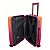 Mala de Viagem Bordo Urbantek 10kg Padrão ANAC Compacta e Segura - Laranja e Rosa - Imagem 3