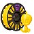 Filamento PLA Amarelo Velvet High Speed Premium - 1Kg - Imagem 1