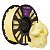 Filamento PLA Amarelo Macaron Velvet High Speed Premium 1Kg - Imagem 1
