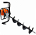 Perfurador de Solo 52CC 2,5HP VPS520S com Broca 80x15cm - VULCAN - Imagem 1