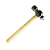 Martelo Bola 800g Cabo Madeira Ferramenta Profissional - TOOLS WORLD - SPARTA - Imagem 2