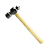 Martelo Bola 800g Cabo Madeira Ferramenta Profissional - TOOLS WORLD - SPARTA - Imagem 1