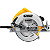 Serra Circular 7-1/4" 220V Profissional para Cortes em Madeira- DeWalt - Imagem 1