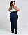 Calça Jeans Wide Leg Plus Size Feminina Cintura Alta Básica 28006 Média - Imagem 6