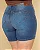 Bermuda Jeans Meia Coxa Feminina Plus Size com Cinto 24558 - Imagem 4