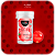 Hot Ball Hot Flowers Morango - Imagem 1