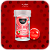 Hot Ball Hot Flowers Frutas Vermelhas - Imagem 1