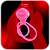 Anel Peniano Vibe Ring Vibration Simulador de Oral Roxo - Imagem 1