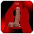 Você & Ele Pênis com Escroto, Ventosa e Vibro 16,5x4cm Adão e Eva vibrador - Imagem 2