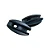 Isolador Castanha Preto - Imagem 1