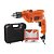 Kit Furadeira Imp3/8(10mm) com malet+9brc Black Decker - Imagem 2
