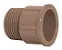 Adaptador Curto 25x3/4 Solda - Imagem 1