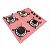 Cooktop 4 bocas Chamalux ultra chama Rosa - Imagem 3