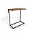 Mesa De Apoio Sofá Estilo Industrial LI025 Kappesberg Freijó - Imagem 4