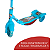Patinete Infantil 3 Rodas Com Cesta Azul Importway - Imagem 5