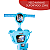 Patinete Infantil 3 Rodas Com Cesta Azul Importway - Imagem 9