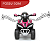 Quadriciclo Elétrico Infantil Rosa Importway - Imagem 6