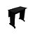 Mesa Escritório Dobrável com Rodizio Home Office Tecnomobili Preto - Imagem 2