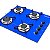 Fogão Cooktop 4 Bocas Chamalux Ultra Chama Azul - Imagem 2