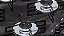 Cooktop 4 Bocas Chamalux Ultra Chama  Mármore Preto - Imagem 3