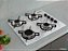 Cooktop 4 Bocas Chamalux Ultra Chama Mármore Branco - Imagem 2