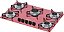 Fogão Cooktop 5 Bocas Ultra Chama Chamalux Rosa - Imagem 2