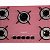 Fogão Cooktop 5 Bocas Ultra Chama Chamalux Rosa - Imagem 7