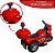 Mini Moto Elétrica Polícia Infantil Importway Vermelho - Imagem 7