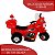 Mini Moto Elétrica Polícia Infantil Importway Vermelho - Imagem 10