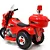 Mini Moto Elétrica Polícia Infantil Importway Vermelho - Imagem 12