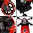 Mini Moto Elétrica Infantil Vermelha ImportWay - Imagem 4