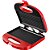 Grill e Sanduicheira Lenoxx Easy Vermelha - 110v - Imagem 1