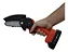 Mini Motosserra a Bateria 600W Vermelho ImportWay - Imagem 3