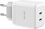 Geonav Carregador Universal SuperPower GaN Duo, 35W, 2 X USB-C Power Delivery, CH35PDWT, Branco - Imagem 5