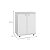 Armário De Cozinha Baixo 2 Portas 1 Prateleira Bl3300 Cor Branco - Imagem 4