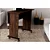 Mesa Escritório Dobrável com Rodizio Home Office Tecnomobili MDP Nogal - Imagem 6