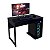 Escrivaninha Mesa Gamer Para Computador 1 Prateleira Me4161 Preto/azul - Tecnomobili - Imagem 3