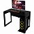 Escrivaninha Mesa Gamer Para Computador 1 Prateleira Me4161 Preto/azul - Tecnomobili - Imagem 2