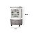 Climatizador De Ar Evaporativo Zlx-30 30litros 100w 4 Funções Branco Zellox - Imagem 3